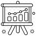 Estatisticas Benchmarking Grafico De Negocios Ícone