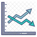 Grafico Infografico Crescimento Ícone