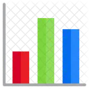 Gráfico de barras  Ícone