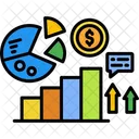 Estatisticas Negocios Financas Ícone