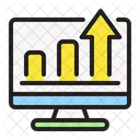 Estatisticas Grafico Analista Ícone