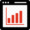 Estatísticas da página da web  Ícone