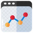 Estatísticas da web  Ícone