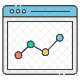 Estatísticas da web  Ícone