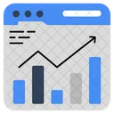 Grafico De Negocios Grafico De Negocios Analise De Dados Ícone