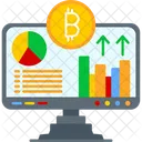Estatísticas de bitcoin  Ícone