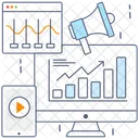 Estatísticas de campanha  Ícone