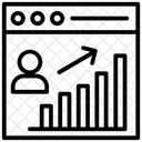 Estatísticas de Negócios  Ícone