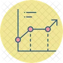 Estatisticas De Negocios Diagrama Apresentacao Ícone