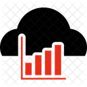Estatisticas De Nuvem Nuvem Dados Ícone