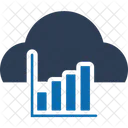 Estatisticas De Nuvem Nuvem Dados Ícone