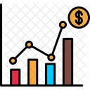 Estatisticas De Vendas Analise Grafico Ícone