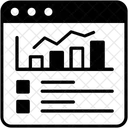 Estatísticas do site  Ícone
