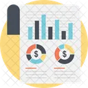 Financeiro Estatistica Negocios Ícone