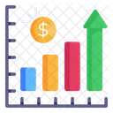 Estatísticas financeiras  Ícone