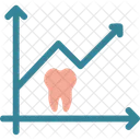Estatísticas odontológicas  Ícone