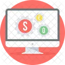 SEO Marketing Web Icon