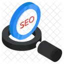 SEO Otimizacao De Mecanismos De Busca Analise De SEO Ícone