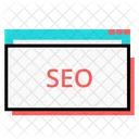 SEO Web Marketing Ícone