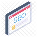 Servico De SEO SEO Mecanismo De Pesquisa Ícone