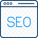 SEO Busqueda Optimizacion Icon