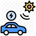 Ev Carro Ecologicamente Correto Ícone