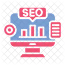 SEO Otimizacao De Mecanismos De Pesquisa Monitoramento Icon