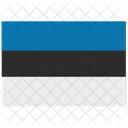 Esthonia Country Flag Icon
