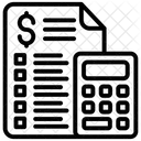 Estimacion De Costos Estimacion De Gastos Estimacion De Finanzas Icon