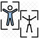 Reconocimiento De Actividad Humana Deteccion De Pose Pose Humana Icon