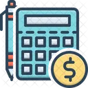 Estimate Calculation Approximate Icon