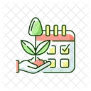 Estimating planting time  Icon