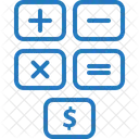 Estimation Budget Calculs Icône