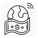 Estipendio de Internet  Icono