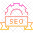 SEO Ajuste Engranaje Icon