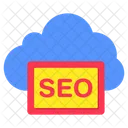 SEO Optimizacion De Motores De Busqueda Flechas En La Nube Icon