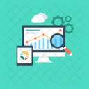 SEO Optimizacion Busqueda Icono