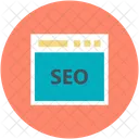 SEO Sitio Web Desarrollo Icono