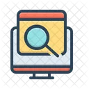 SEO Lupa Busqueda Icon