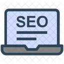 SEO Web Computadora Portatil Icono