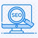 SEO Medios SEO Optimizacion De Motores De Busqueda Icono