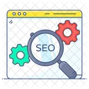 SEO Optimizacion De Motores De Busqueda Optimizacion De Busqueda Icono