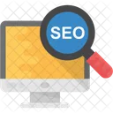 Sitio Web Optimizacion Seo Icono