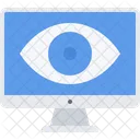 Monitoreo Web Ojo Icono