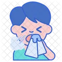 Estornudos Resfriado Gripe Icono