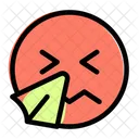 Estornudando  Icono