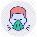 Estornudando  Icono