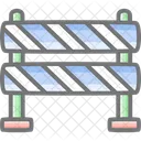 Estrada Bloqueador Barreira Ícone