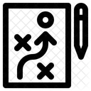 Caminho Estrategia Tatica Ícone