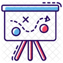 Estrategia Plano Tatica Ícone